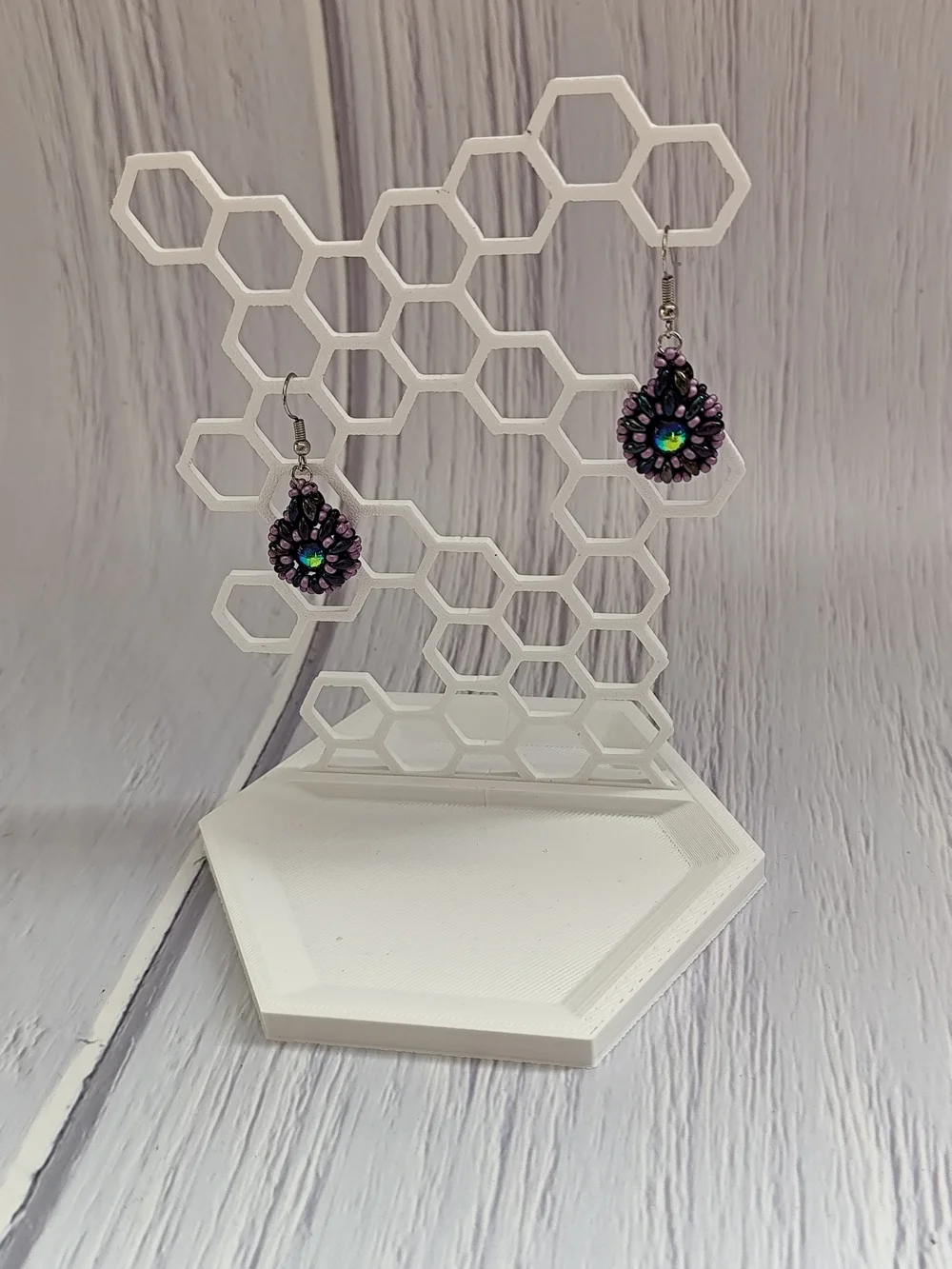 Handmade elegant purple